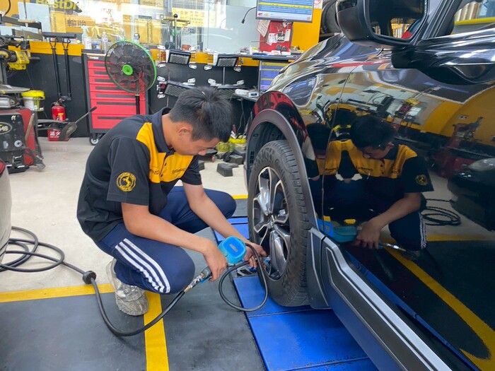 汽車科高二學生完成校外實習，展現職人實作力！圖片